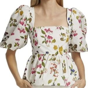 Cara Cara peplum top